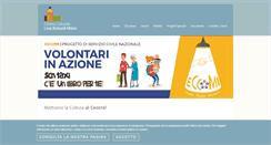 Desktop Screenshot of centroculturalepegognaga.it