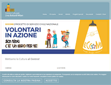 Tablet Screenshot of centroculturalepegognaga.it